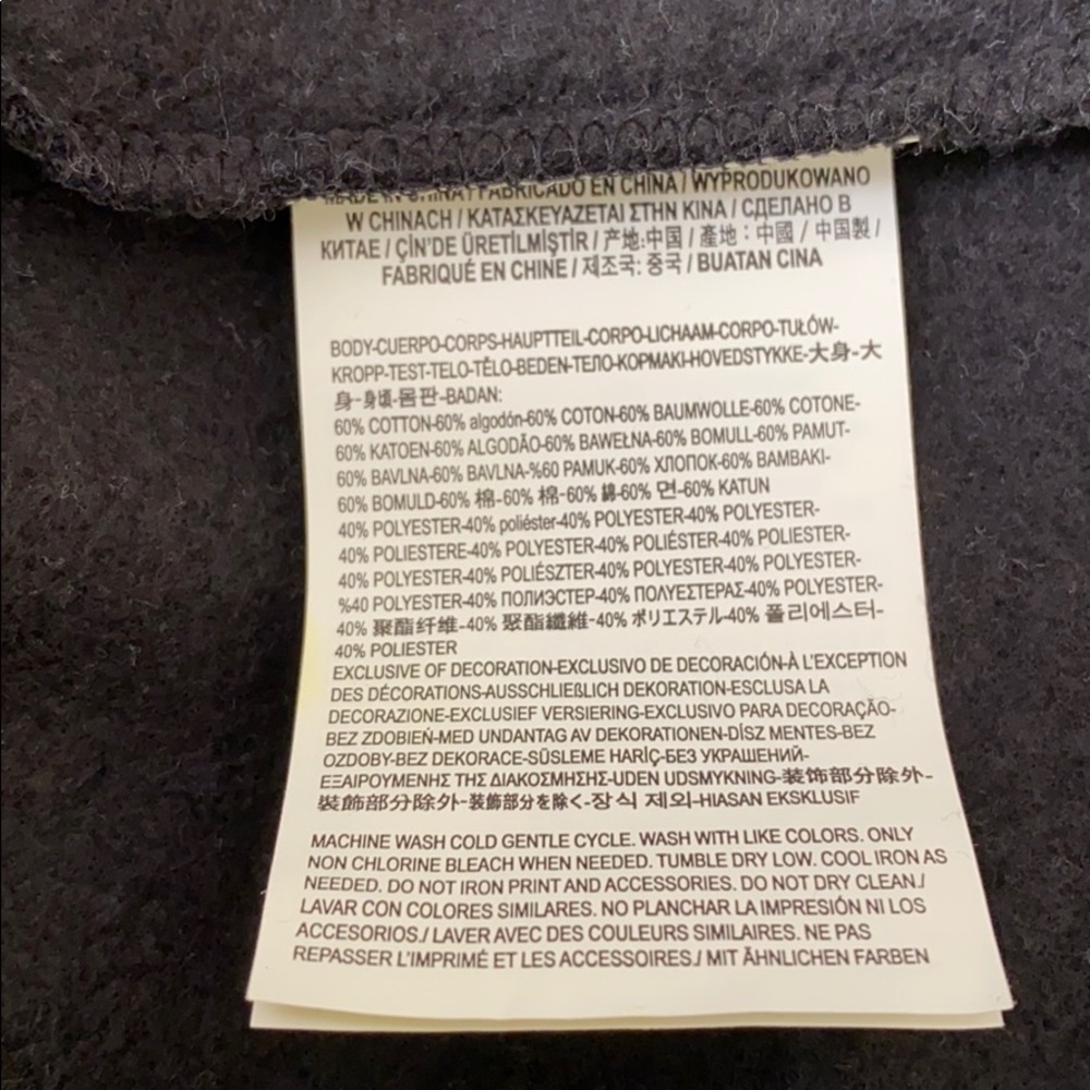 VANS Women’s  BMX CREW FLEECE Pullover Checker - Picture 7 of 8